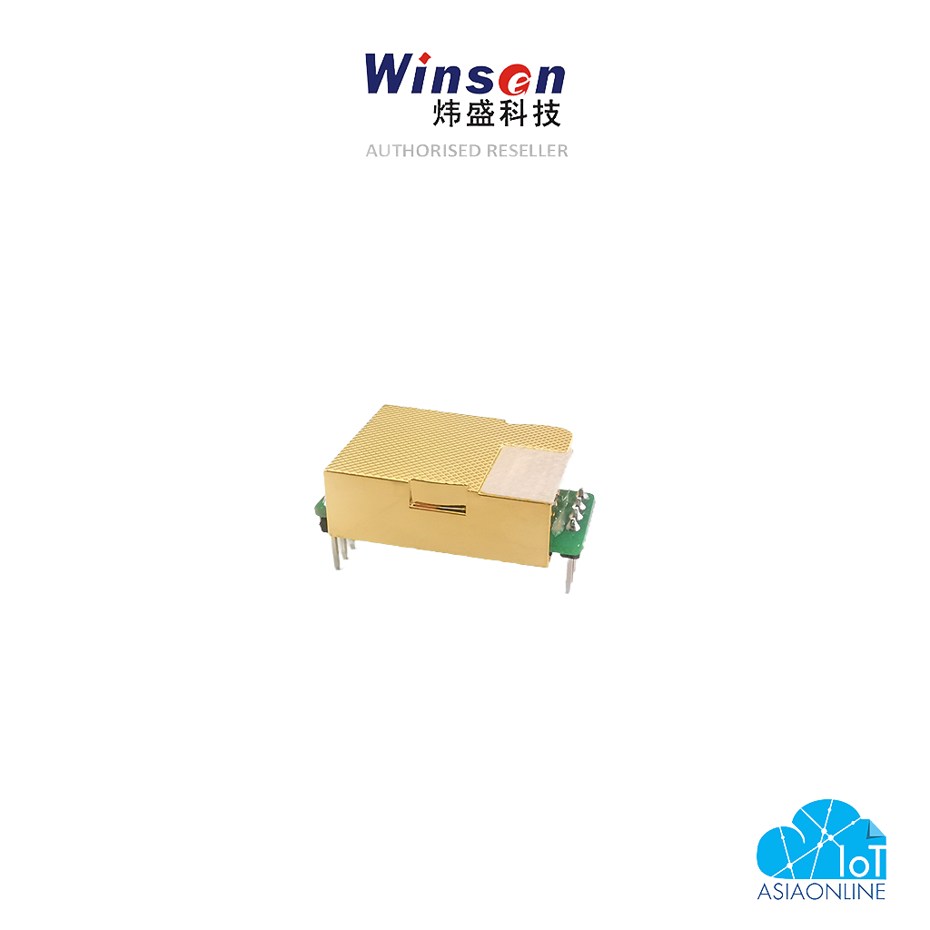 Winsen - MH-Z19C NDIR CO2 Module (Terminal type) - (IoT)AsiaOnline Singapore - Smart Home Automation Online Store by Twenty-One Pte Ltd