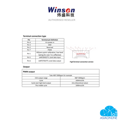 Winsen - MH-Z19C NDIR CO2 Module (Terminal type) - (IoT)AsiaOnline Singapore - Smart Home Automation Online Store by Twenty-One Pte Ltd