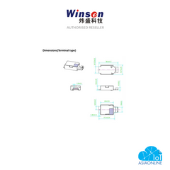 Winsen - MH-Z19C NDIR CO2 Module (Terminal type) - (IoT)AsiaOnline Singapore - Smart Home Automation Online Store by Twenty-One Pte Ltd