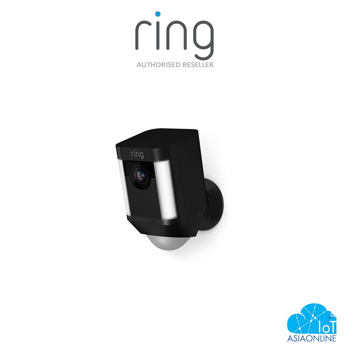 Ring Spotlight Cam Battery, Wire Free, Battery Operated – (IoT